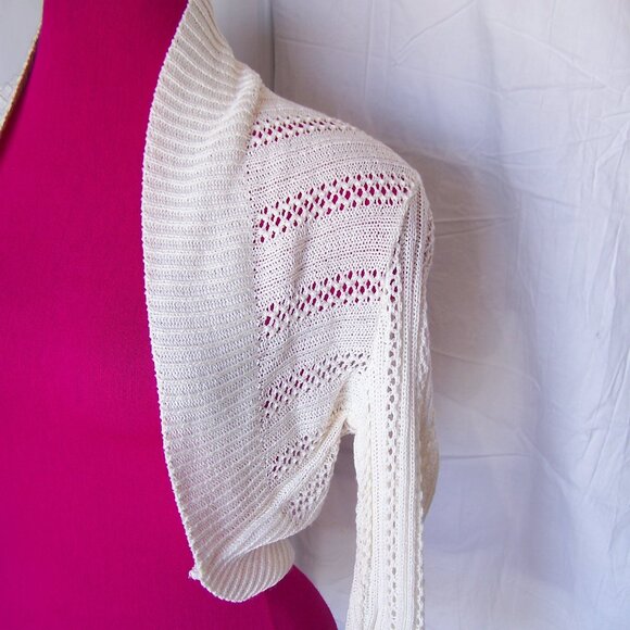 It's Our Time NWT Knit Open Front Sweater Sz M - Picture 2 of 6